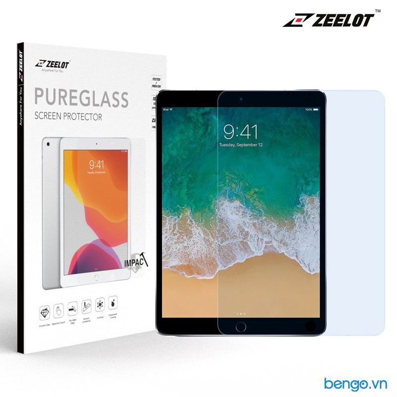Dán Cường Lực iPad Air 10.5 2019/Pro 10.5 Zeelot PureGlass 2.5D