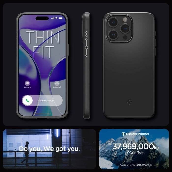 Ốp lưng iPhone 15 Pro Max Spigen Thin Fit