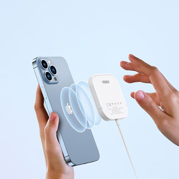 Sạc 3-in-1 wireless charger Duzzona W7 with Charging Stand for Android/Apple Devices
