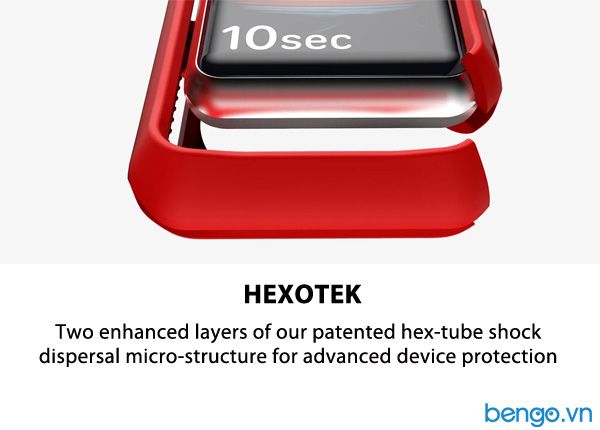 Bộ 2 Ốp Apple Watch 44mm ITSKINS Spectrum // Solid Antimicrobial