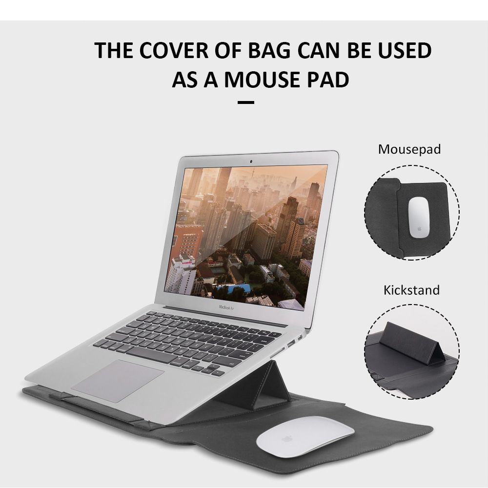 Túi đựng kiêm chân dựng cho Laptop, MacBook