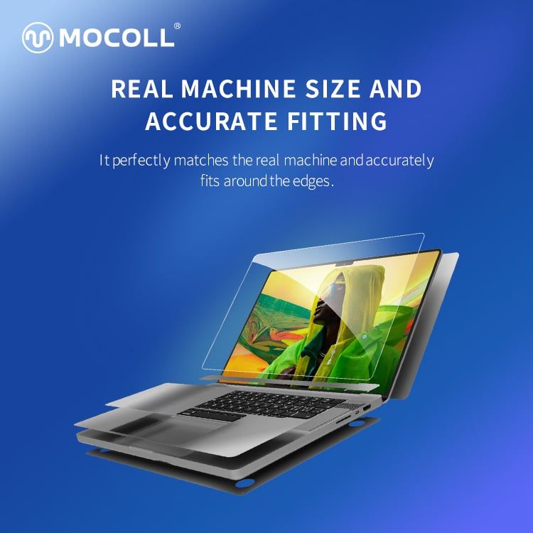 Bộ Dán Full MOCOLL 5 In 1 Cho Macbook Air 15