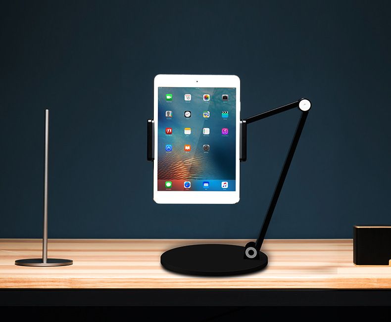 Kẹp Điện Thoại, Ipad, Tablet để bàn Hợp Kim Nhôm xoay 360 độ Tiện Lợi - AP-7L