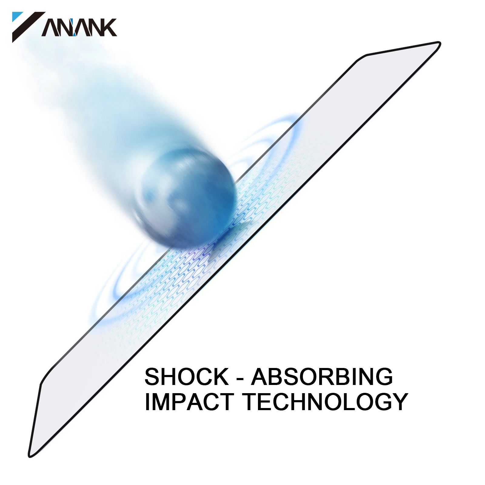 Dán cường lực iPhone 15 Pro Max/15 Pro/15/15 Plus ANANK 2.5D Full (có viền)