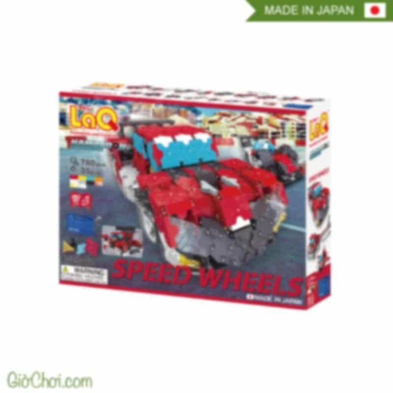 Bộ lắp ráp 17 mô hình xe LaQ Hamacron Constructor Speed Wheels (780 miếng ghép + 35 chi tiết Hamacron)