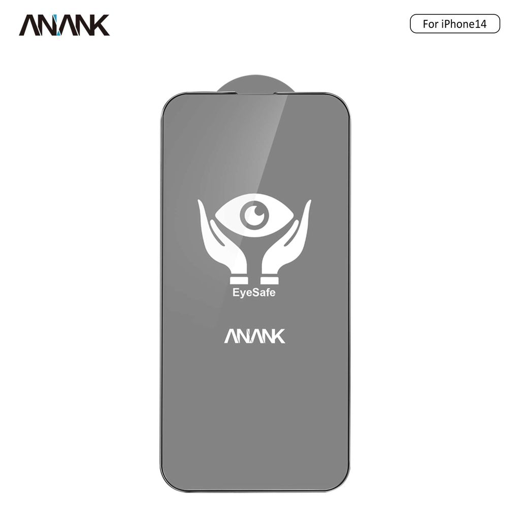 Dán Cường Lực iPhone 14/14 Plus/14 Pro/14 Pro Max ANANK 2.5D Full Chống Ánh Sáng Xanh