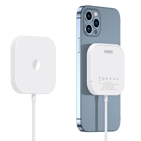 Sạc 3-in-1 wireless charger Duzzona W7 with Charging Stand for Android/Apple Devices