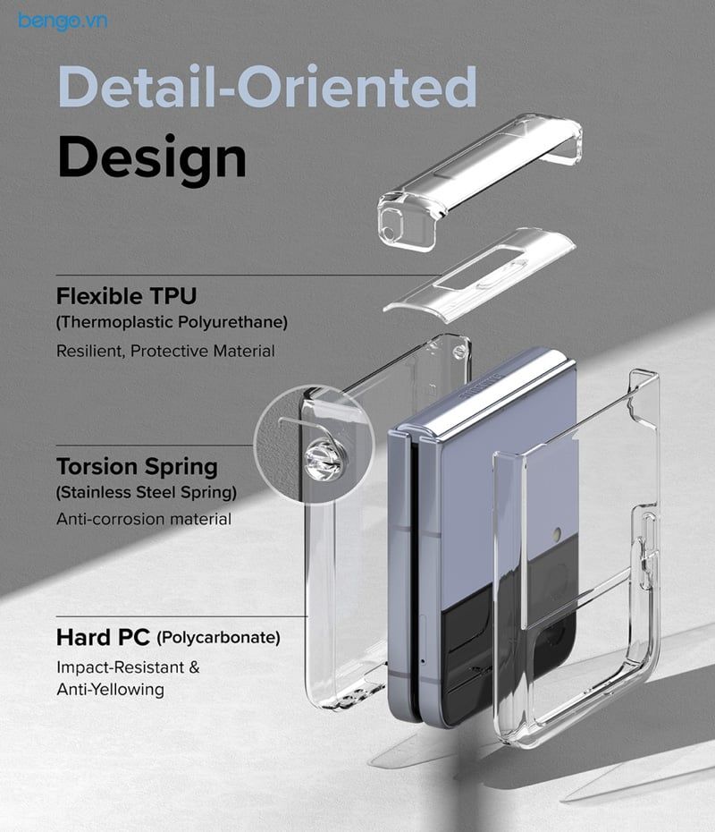 Ốp Lưng RINGKE SLIM HINGE Galaxy Z Flip 4 5G