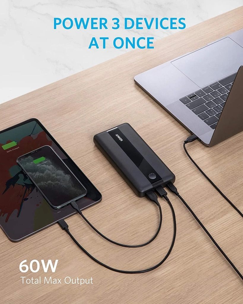 PIN DỰ PHÒNG ANKER POWERCORE III ELITE 19200mAh 60W - A1284