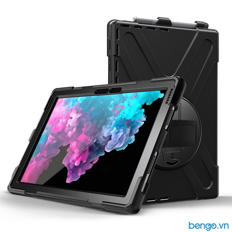 Ốp lưng Microsoft Surface Pro 7/6/5/4 có dây đeo và chân dựng máy
