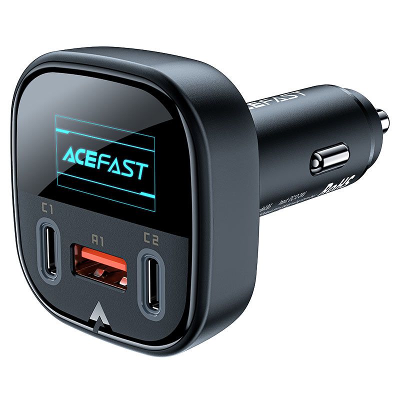 Sạc nhanh xe hơi ACEFAST B5 101W 3 cổng (2xUSB-C+USB-A)