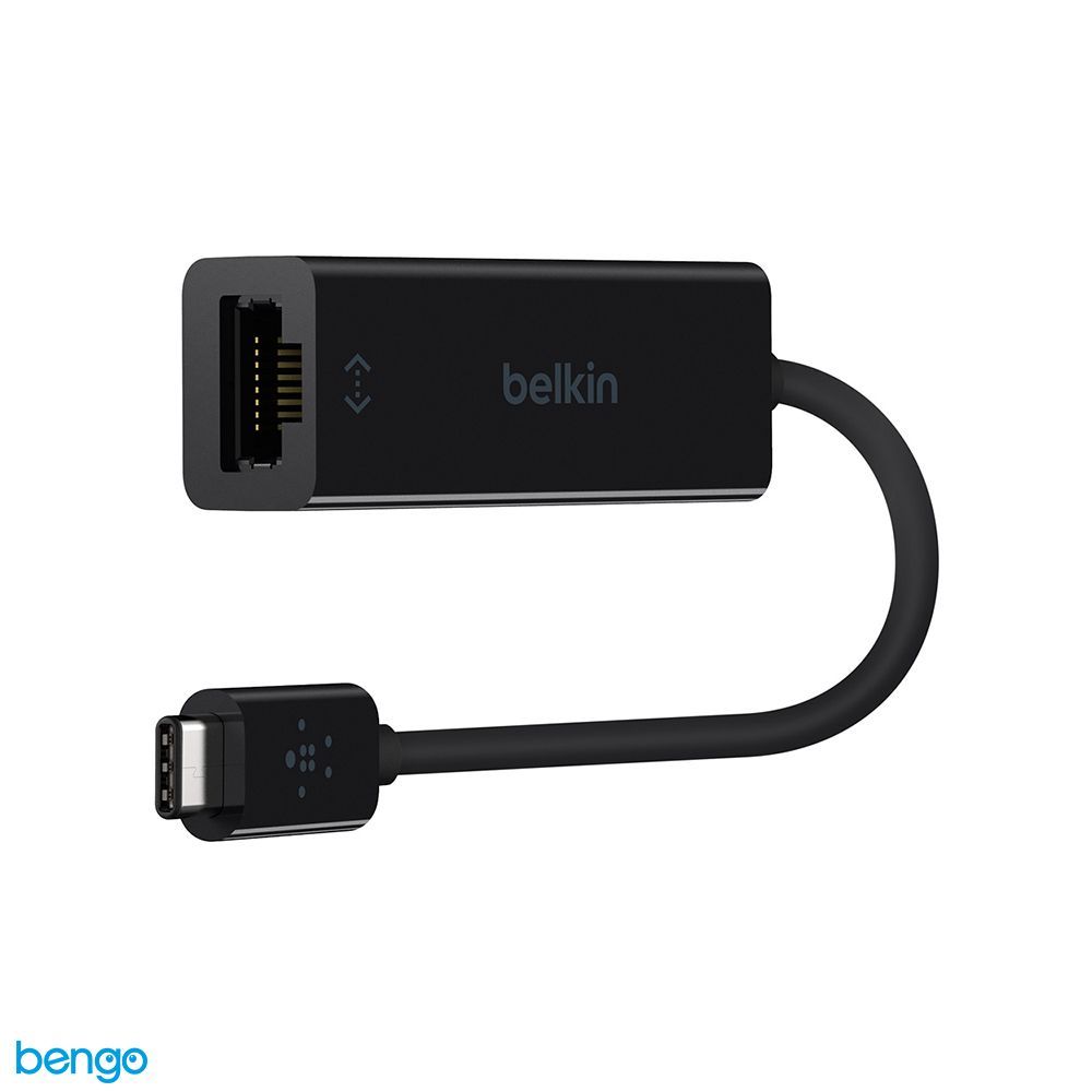 Cáp Chuyển Belkin USB-C to Gigabit Ethernet Adapter - F2CU040btBLK