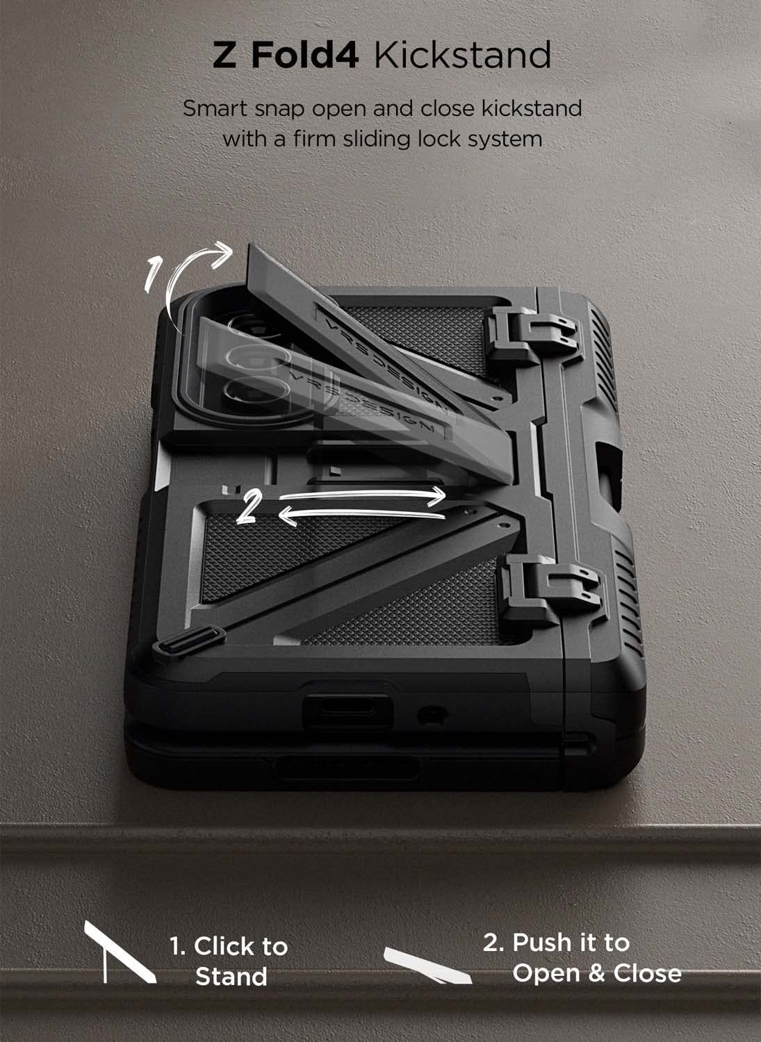 Ốp lưng Samsung Galaxy Z Fold 4 Terra Guard Ultimate S VRS Design