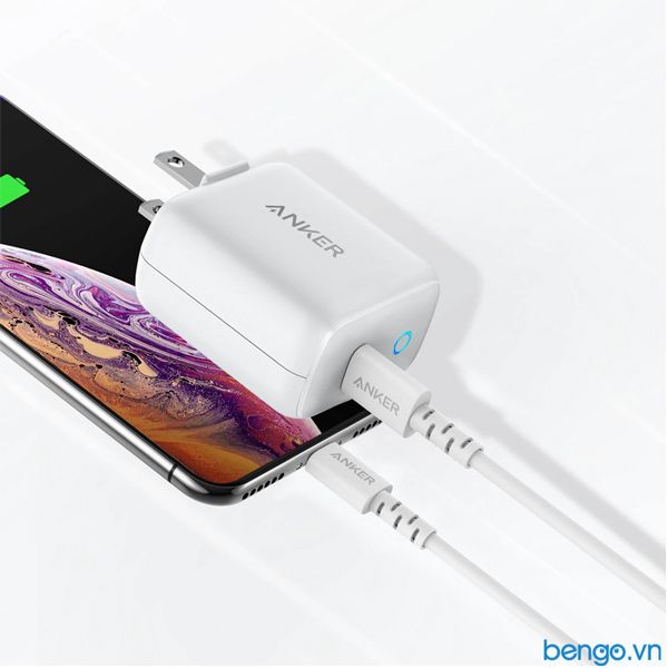 Cáp Điện Thoại Anker PowerLine Select USB-C To Lightning MFi Dài 1.8m - A8613