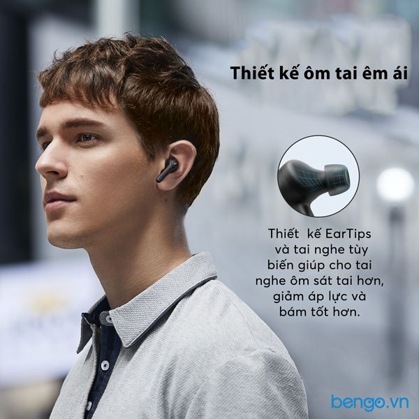 Tai nghe Bluetooth Anker Soundcore Life P2 - A3919 - có móc treo