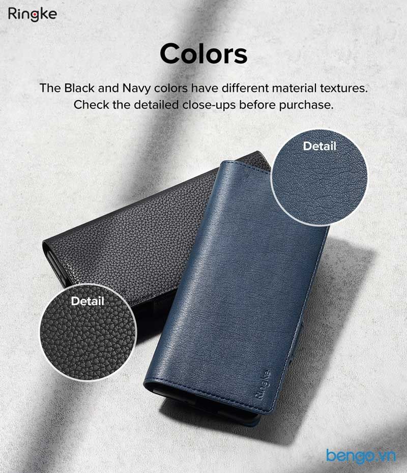 Bao Da Samsung Galaxy Z Fold 4 RINGKE Folio Signature EZ Strap Plus