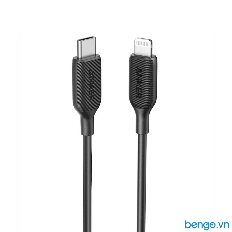 Cáp điện thoại Anker PowerLine III USB-C to Lightning cable 3ft/0.9m - A8832