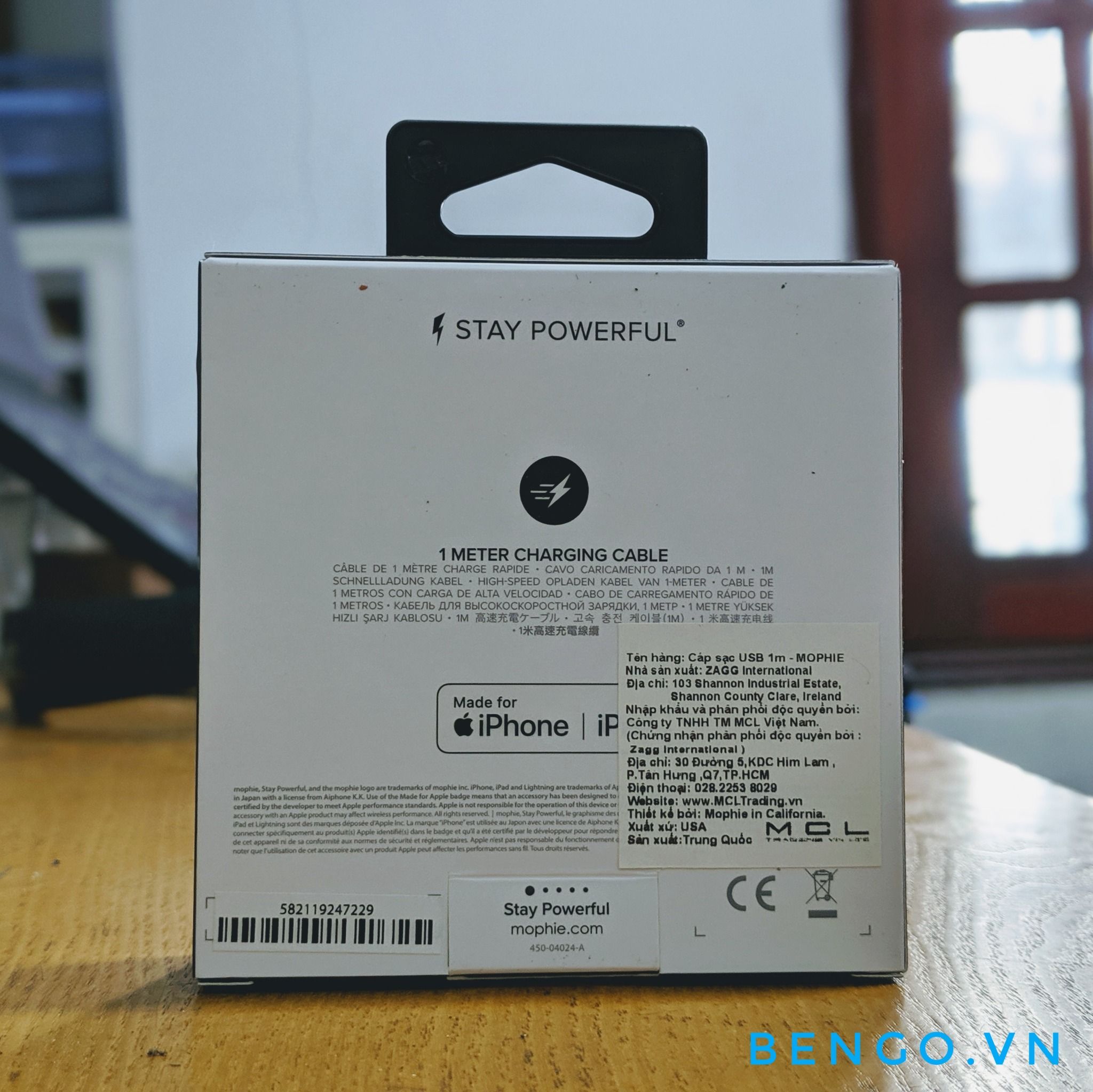 Cáp MOPHIE 3 Đầu Chuyển | USB-A To Micro USB, USB-C, Lightning Cable