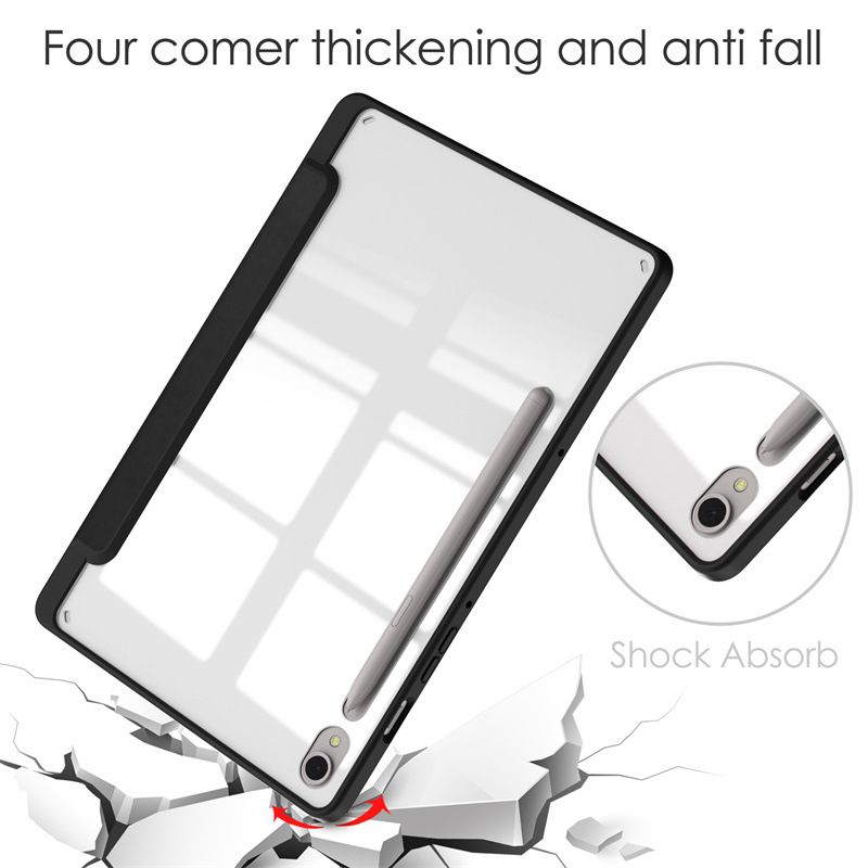 Bao da mặt lưng trong suốt Samsung Galaxy Tab S10 FE+ ZAKI SlimFit Clear