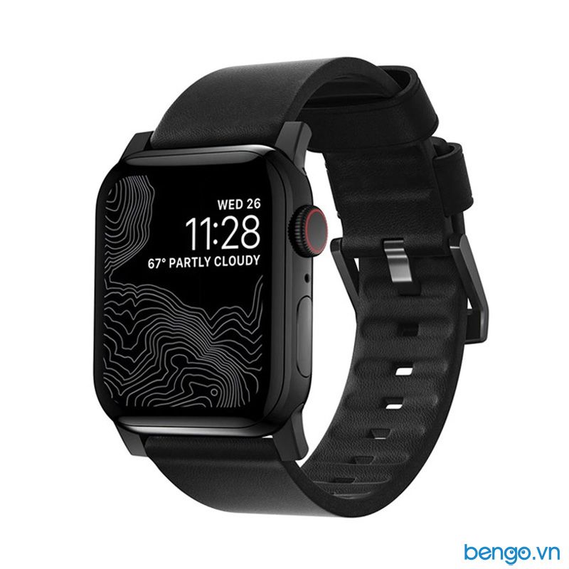 Dây Apple Watch NOMAD Modern Strap Active Leather 44mm/42mm chống nước