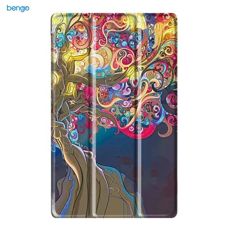 Bao Da Amazon Fire 7 (2017-2019) Họa Tiết Hoa Văn