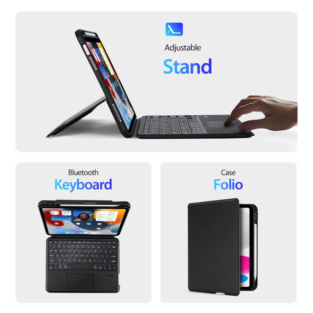 Bao da bàn phím iPad 10 (2022)/iPad 11 (2025) 10.9