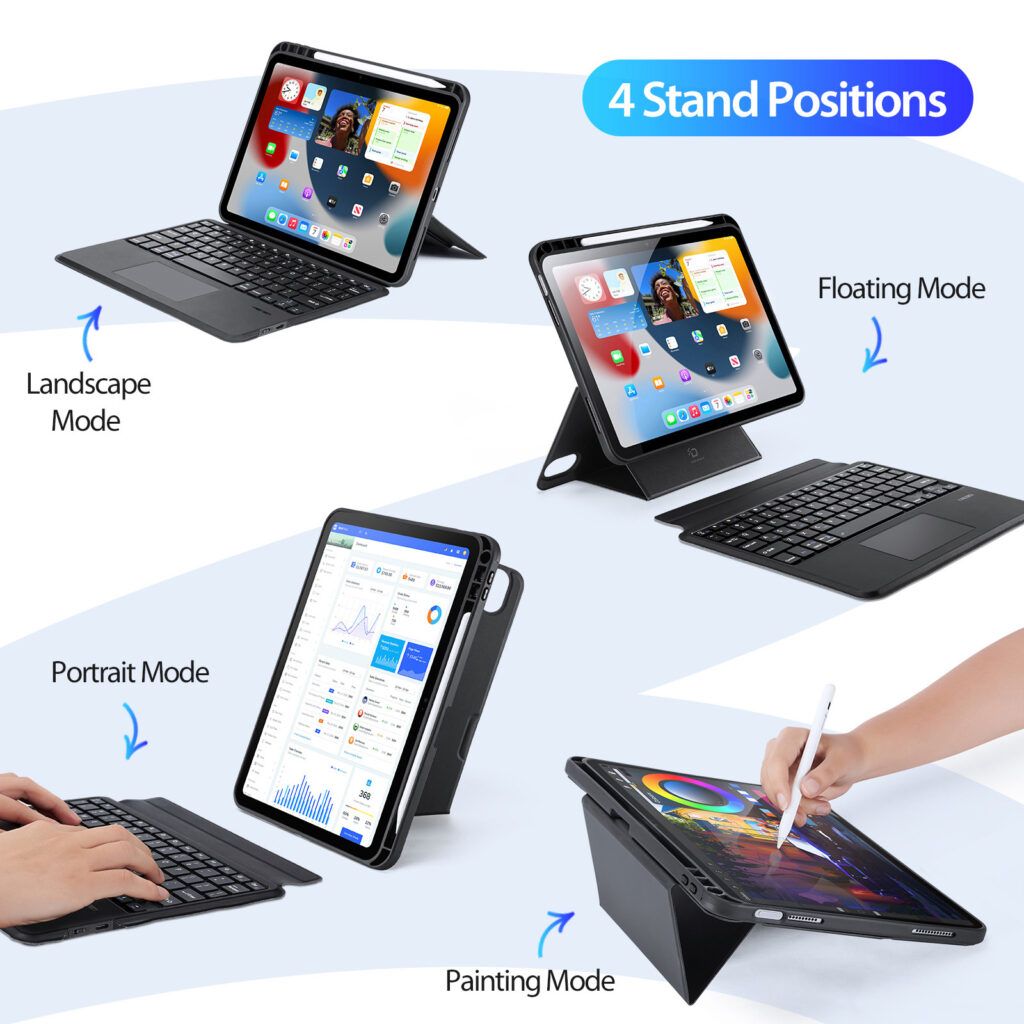 Bao da bàn phím iPad 10 (2022)/iPad 11 (2025) 10.9