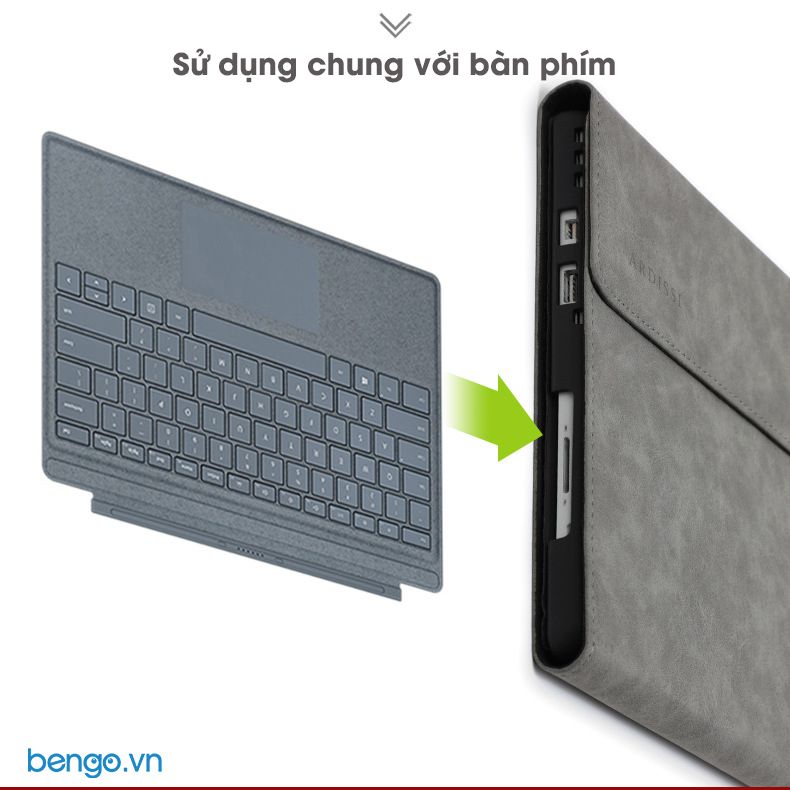 BAO DA CHỐNG SỐC SURFACE PRO 11/10/9 CAO CẤP