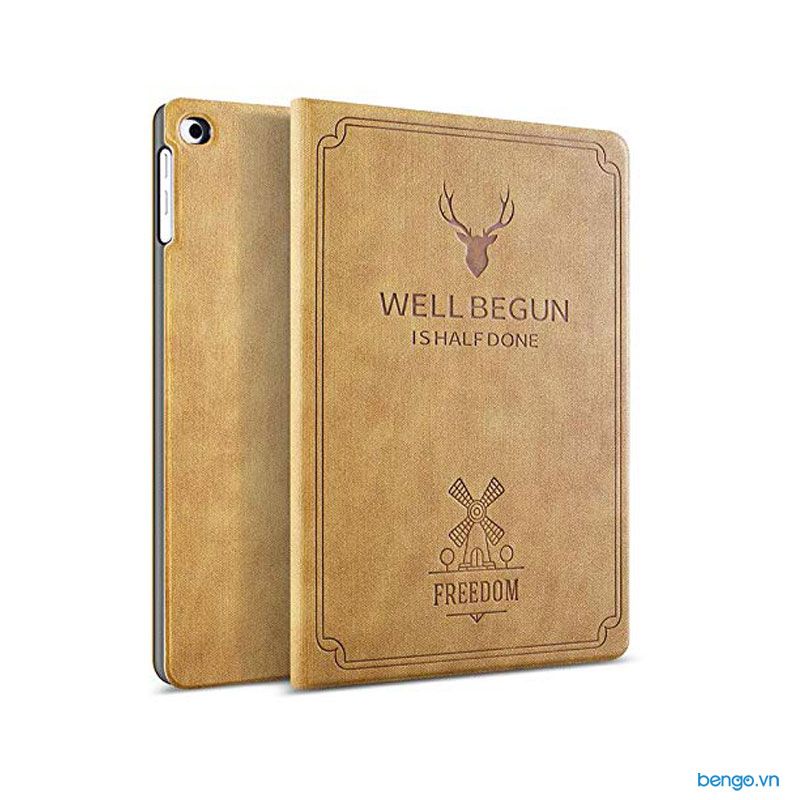 Bao da iPad Mini 5/4 Họa tiết Well Begun is Half Done