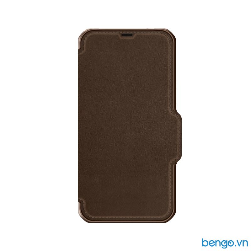 Bao Da iPhone 12 Pro Max ITSKINS Hybrid // Folio Leather Antimicrobial