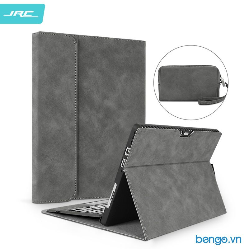 Bao Da Microsoft Surface Pro 8 JRC Ốp TPU Mềm, Vỏ Ngoài PU