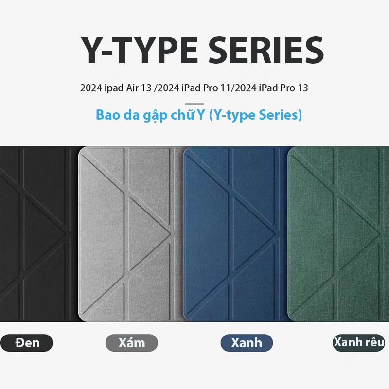 Bao da Mutural Y-Type iPad Pro 13