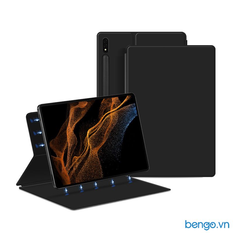 Bao da nam châm Samsung Galaxy Tab S10 FE/S9/S9 FE/S9+/S9 Ultra siêu mỏng