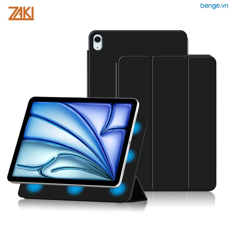 Bao da nam châm không nắp gài iPad Air 6 11