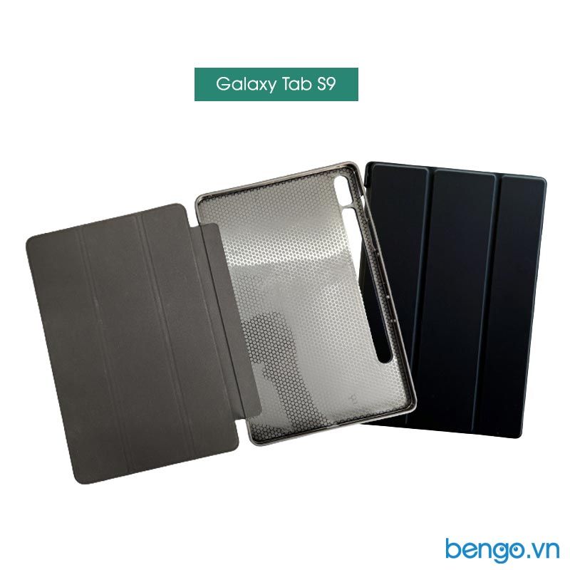 Bao da Samsung Galaxy Tab S9 ốp lưng dẻo - Đen