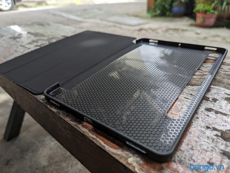 Bao da Samsung Galaxy Tab S9 ốp lưng dẻo - Đen