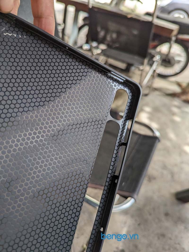 Bao da Samsung Galaxy Tab S9 ốp lưng dẻo - Đen