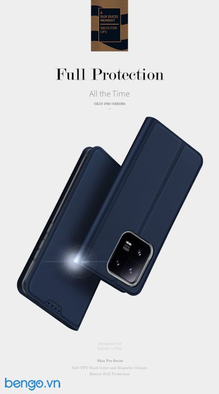 Bao da Xiaomi 13 Pro/Xiaomi 13 DuxDucis Skin Pro Series