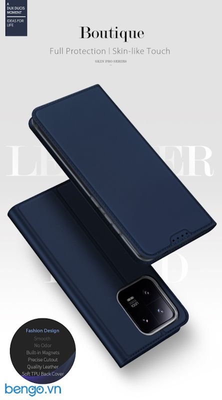 Bao da Xiaomi 13 Pro/Xiaomi 13 DuxDucis Skin Pro Series