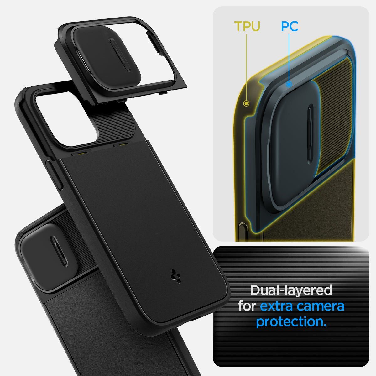 Ốp lưng iPhone 15 Pro Max Spigen Optik Armor Magfit