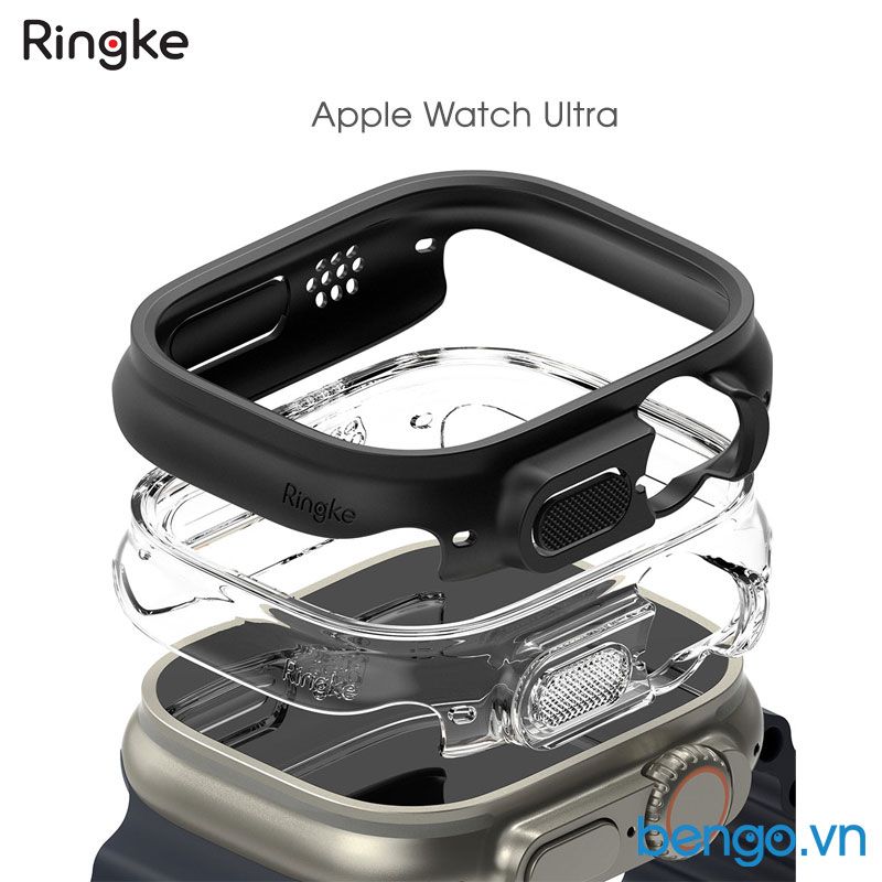 Bộ 2 Ốp Apple Watch Ultra 2/1 RINGKE Slim