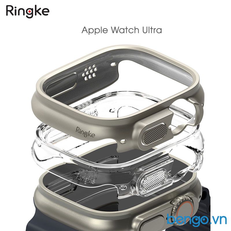 Bộ 2 Ốp Apple Watch Ultra 2/1 RINGKE Slim