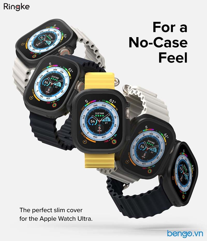 Bộ 2 Ốp Apple Watch Ultra 2/1 RINGKE Slim