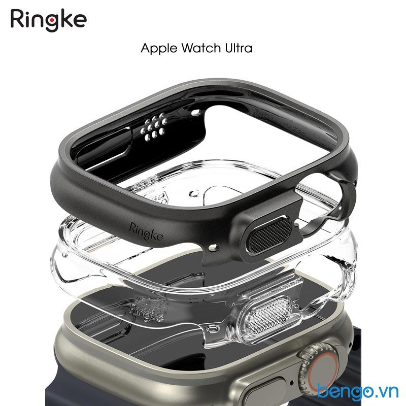 Bộ 2 Ốp Apple Watch Ultra 2/1 RINGKE Slim