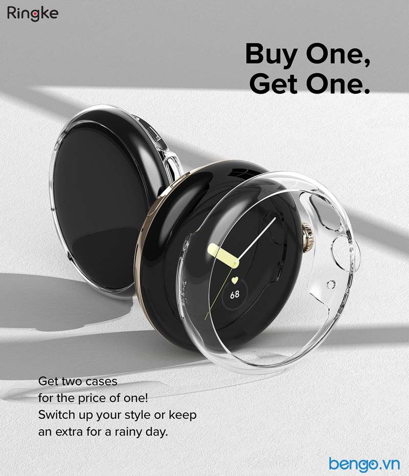 Bộ 2 Ốp Google Pixel Watch RINGKE Slim
