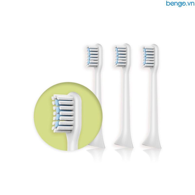 Bộ 3 Đầu Bàn Chải Điện MiPOW (FDA USA)