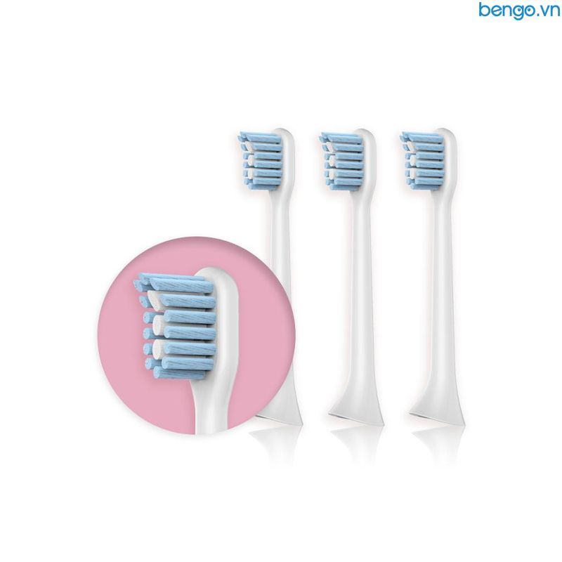Bộ 3 Đầu Bàn Chải Điện MiPOW (FDA USA)