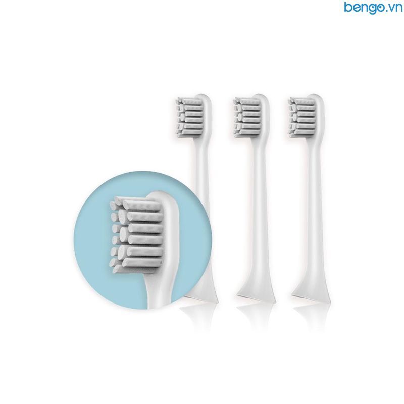Bộ 3 Đầu Bàn Chải Điện MiPOW (FDA USA)