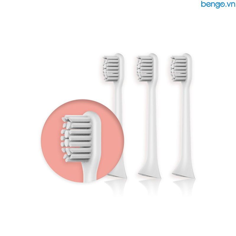 Bộ 3 Đầu Bàn Chải Điện MiPOW (FDA USA)