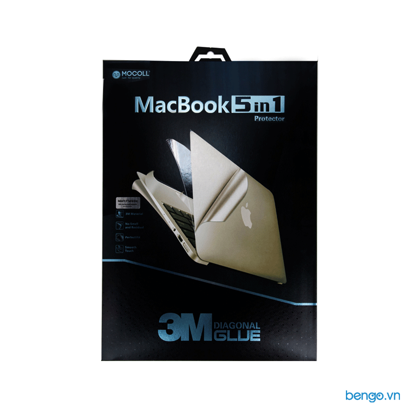 Bộ dán Full MOCOLL 5 in 1 cho MacBook Pro 16